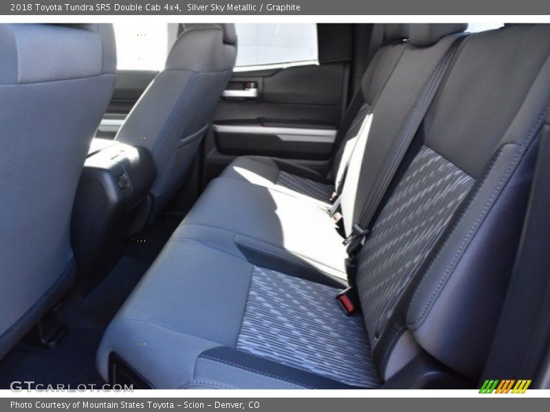 Silver Sky Metallic / Graphite 2018 Toyota Tundra SR5 Double Cab 4x4