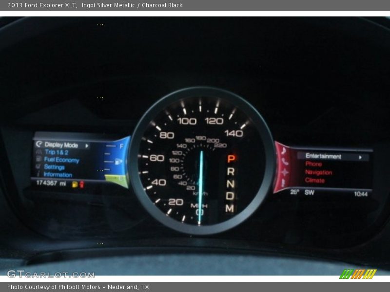 Ingot Silver Metallic / Charcoal Black 2013 Ford Explorer XLT