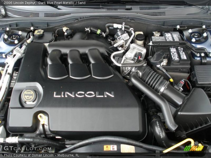 Dark Blue Pearl Metallic / Sand 2006 Lincoln Zephyr