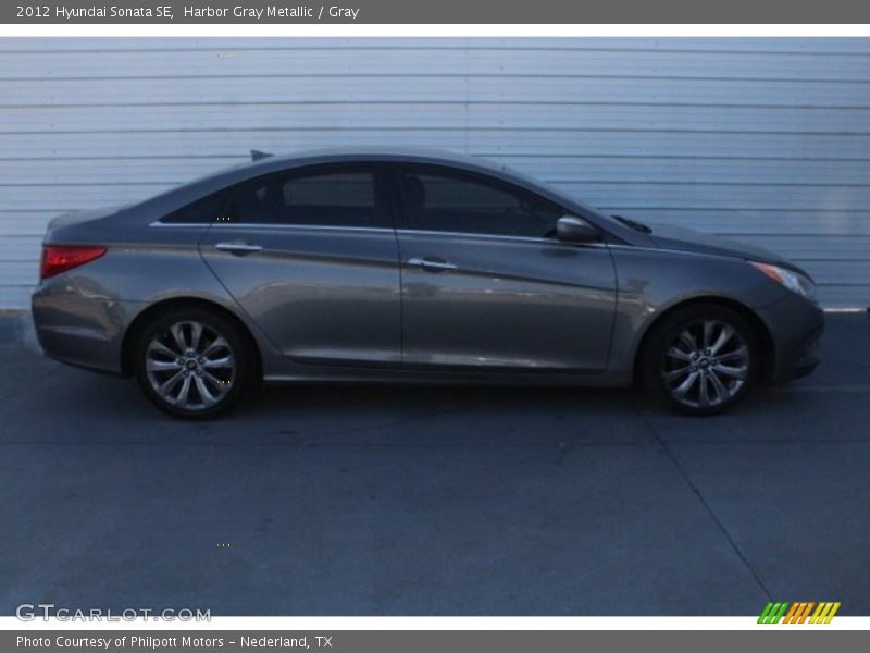 Harbor Gray Metallic / Gray 2012 Hyundai Sonata SE