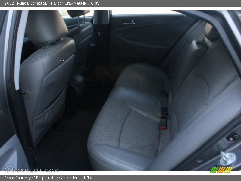 Harbor Gray Metallic / Gray 2012 Hyundai Sonata SE