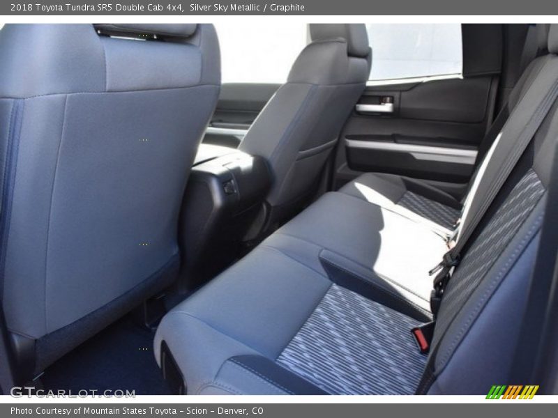 Silver Sky Metallic / Graphite 2018 Toyota Tundra SR5 Double Cab 4x4
