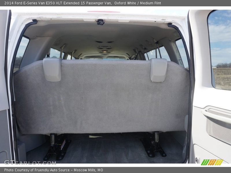 Oxford White / Medium Flint 2014 Ford E-Series Van E350 XLT Extended 15 Passenger Van