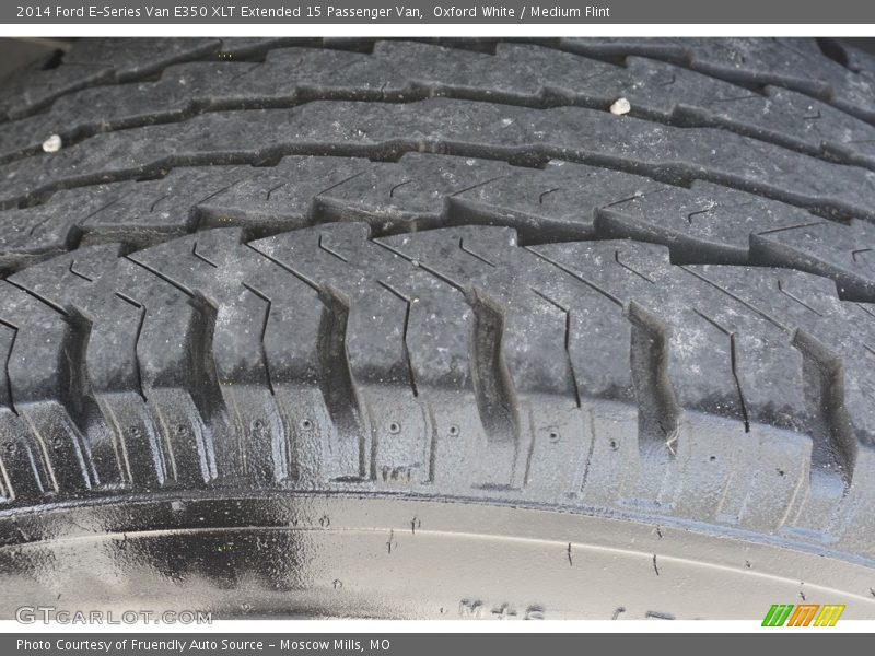 Oxford White / Medium Flint 2014 Ford E-Series Van E350 XLT Extended 15 Passenger Van