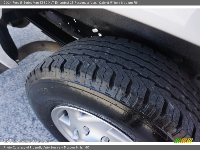 Oxford White / Medium Flint 2014 Ford E-Series Van E350 XLT Extended 15 Passenger Van