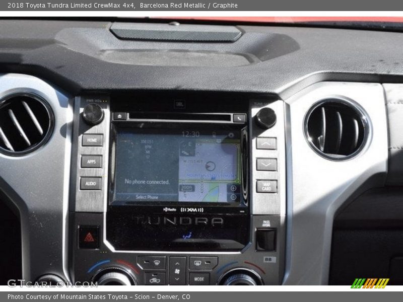 Barcelona Red Metallic / Graphite 2018 Toyota Tundra Limited CrewMax 4x4