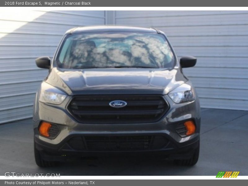 Magnetic / Charcoal Black 2018 Ford Escape S