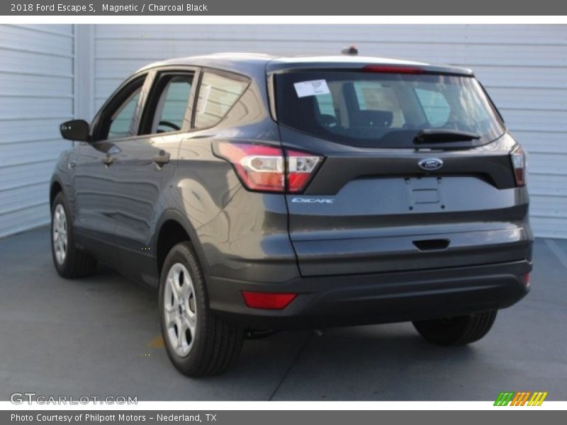 Magnetic / Charcoal Black 2018 Ford Escape S