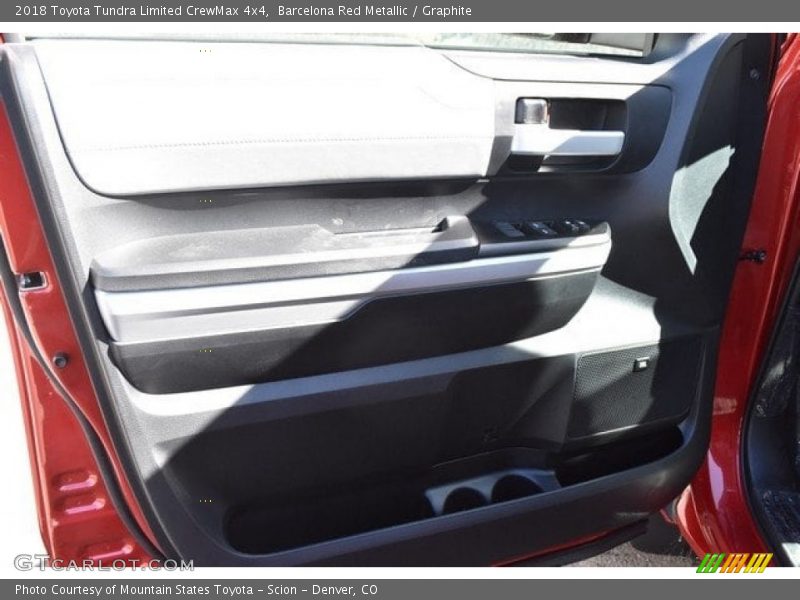 Barcelona Red Metallic / Graphite 2018 Toyota Tundra Limited CrewMax 4x4