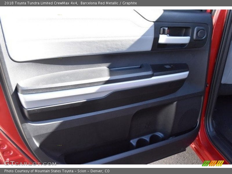 Barcelona Red Metallic / Graphite 2018 Toyota Tundra Limited CrewMax 4x4