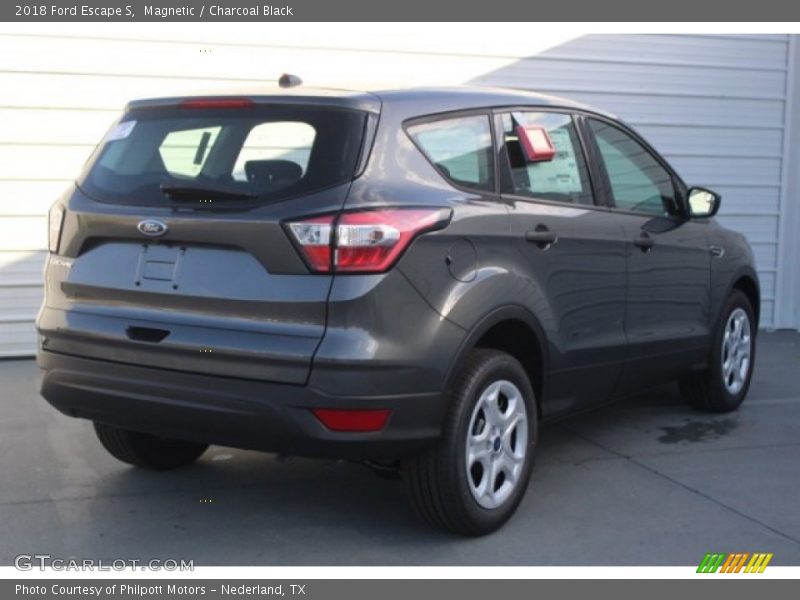 Magnetic / Charcoal Black 2018 Ford Escape S