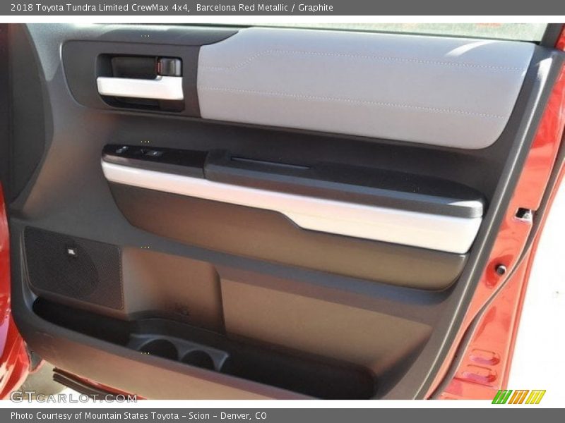 Barcelona Red Metallic / Graphite 2018 Toyota Tundra Limited CrewMax 4x4