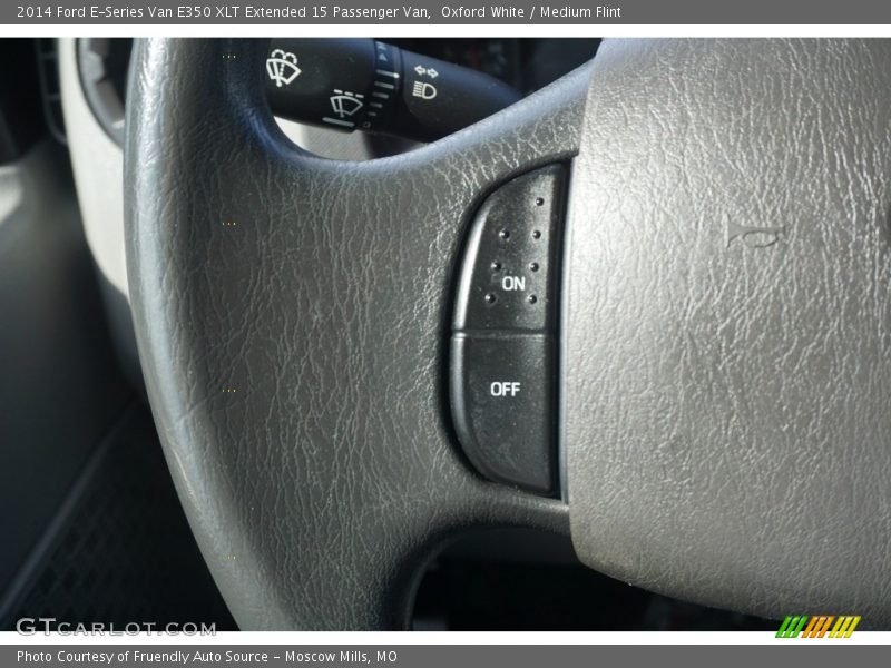 Oxford White / Medium Flint 2014 Ford E-Series Van E350 XLT Extended 15 Passenger Van