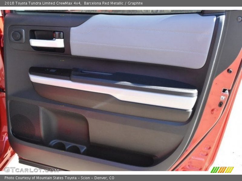 Barcelona Red Metallic / Graphite 2018 Toyota Tundra Limited CrewMax 4x4