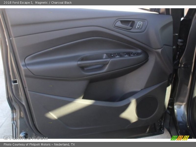 Magnetic / Charcoal Black 2018 Ford Escape S