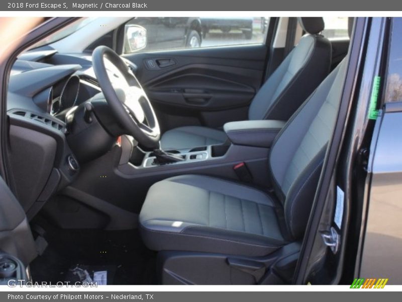 Magnetic / Charcoal Black 2018 Ford Escape S
