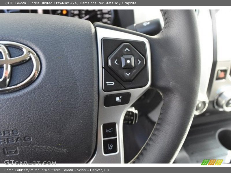 Barcelona Red Metallic / Graphite 2018 Toyota Tundra Limited CrewMax 4x4