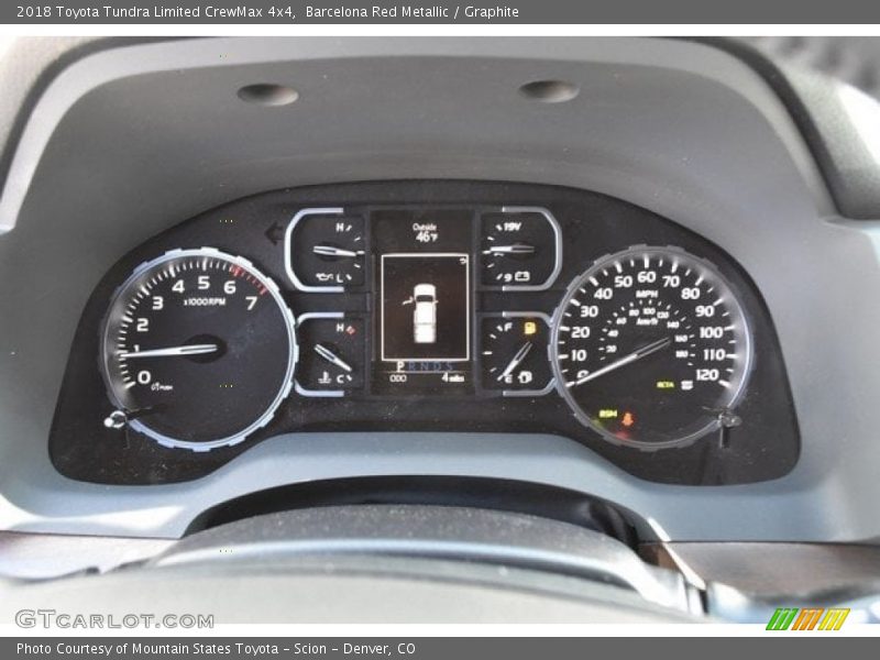 Barcelona Red Metallic / Graphite 2018 Toyota Tundra Limited CrewMax 4x4