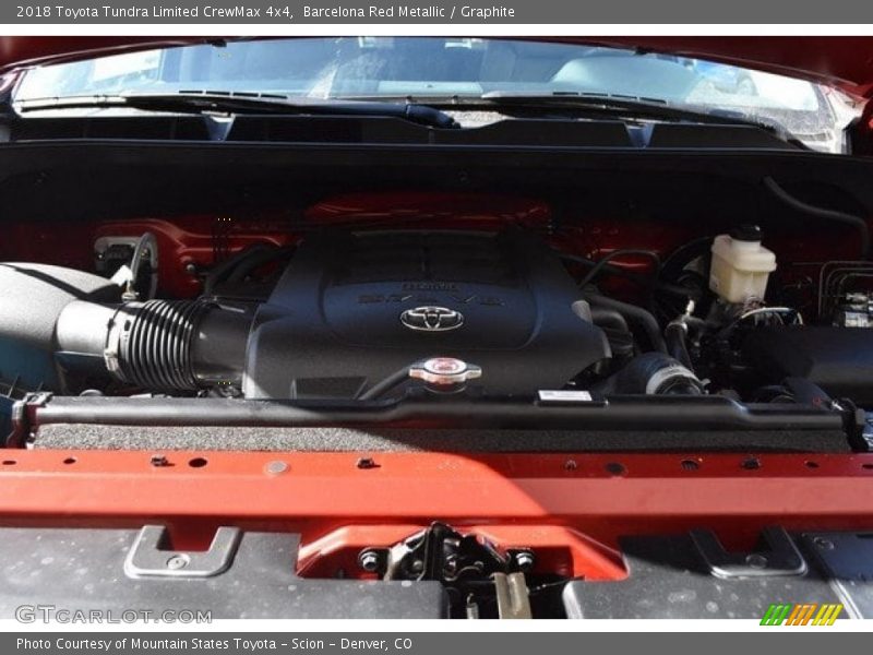 Barcelona Red Metallic / Graphite 2018 Toyota Tundra Limited CrewMax 4x4