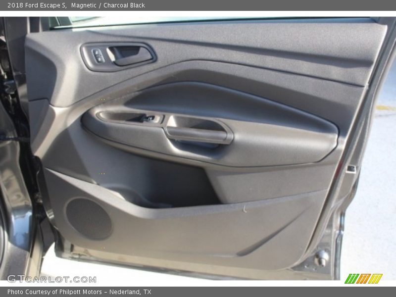 Magnetic / Charcoal Black 2018 Ford Escape S
