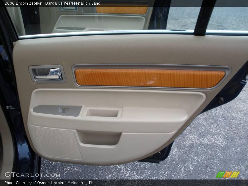 Dark Blue Pearl Metallic / Sand 2006 Lincoln Zephyr
