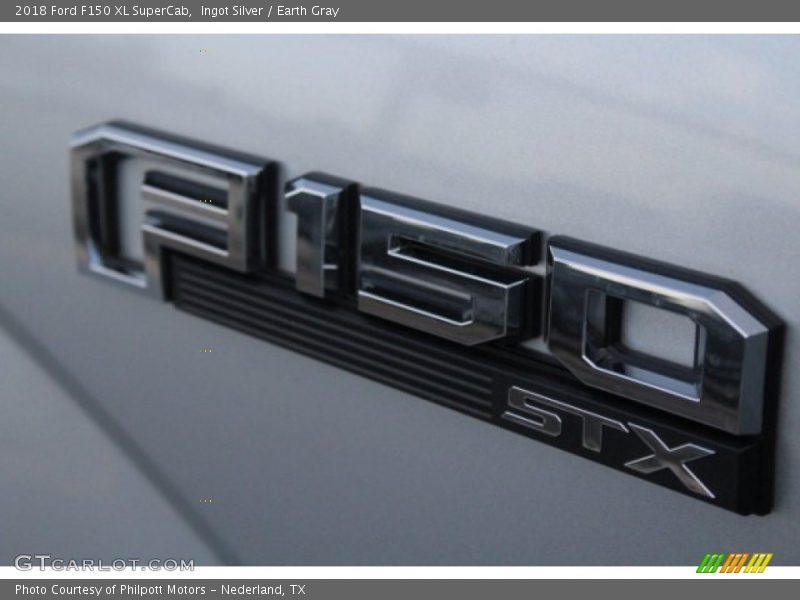 Ingot Silver / Earth Gray 2018 Ford F150 XL SuperCab