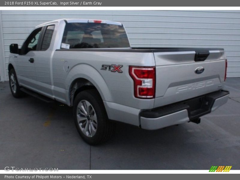 Ingot Silver / Earth Gray 2018 Ford F150 XL SuperCab