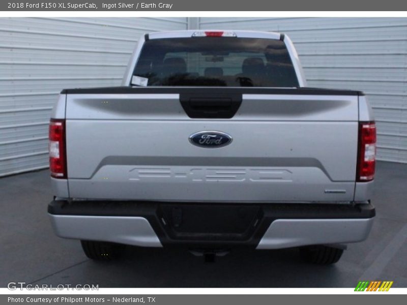 Ingot Silver / Earth Gray 2018 Ford F150 XL SuperCab