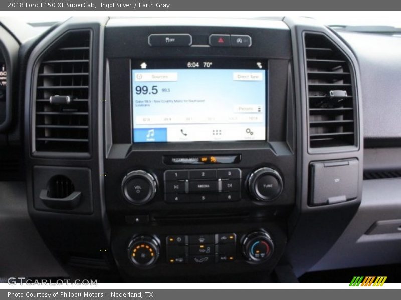 Ingot Silver / Earth Gray 2018 Ford F150 XL SuperCab