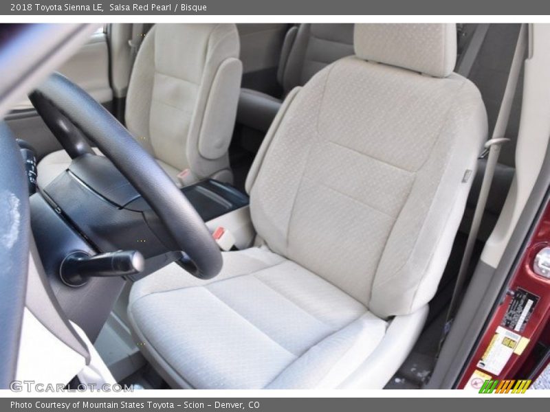 Salsa Red Pearl / Bisque 2018 Toyota Sienna LE
