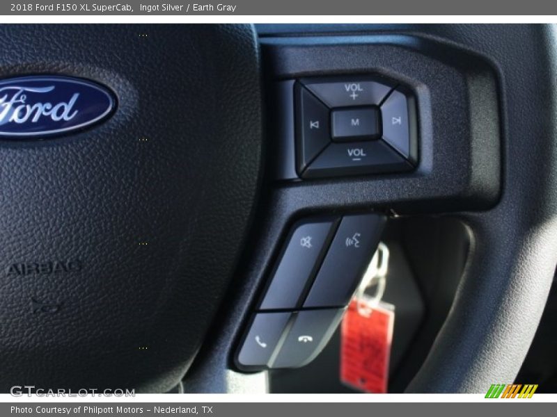 Ingot Silver / Earth Gray 2018 Ford F150 XL SuperCab