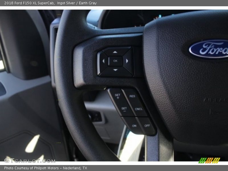 Ingot Silver / Earth Gray 2018 Ford F150 XL SuperCab