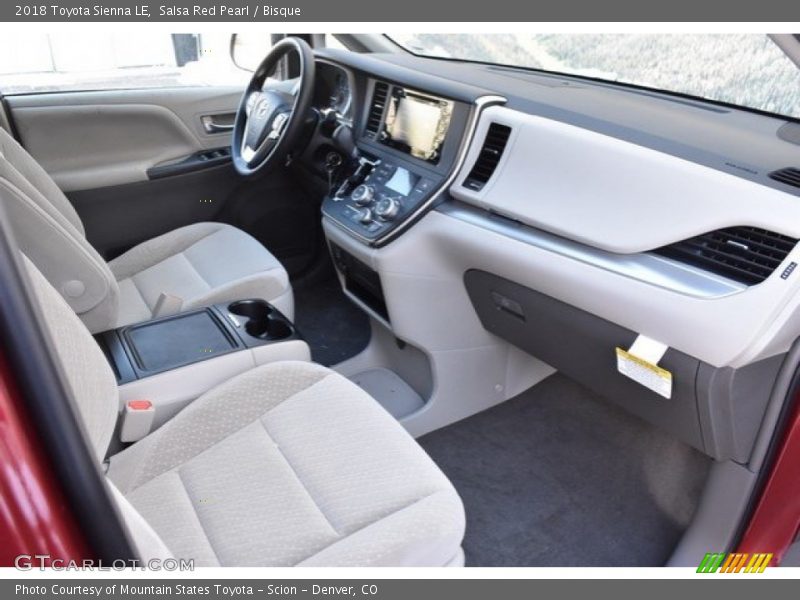 Salsa Red Pearl / Bisque 2018 Toyota Sienna LE
