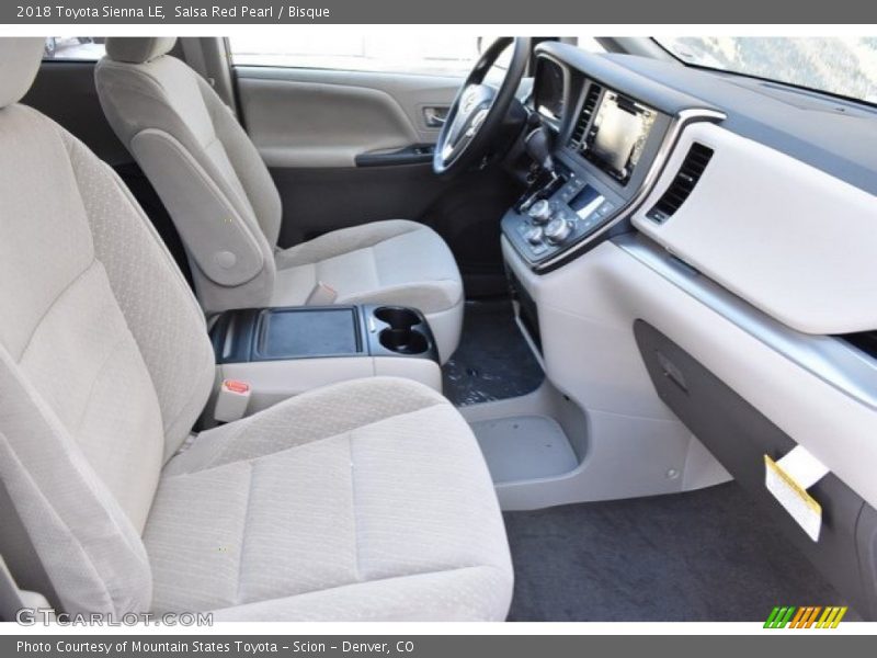 Salsa Red Pearl / Bisque 2018 Toyota Sienna LE