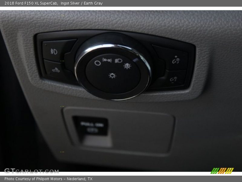 Ingot Silver / Earth Gray 2018 Ford F150 XL SuperCab