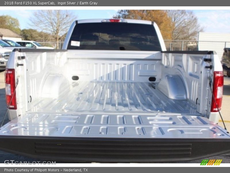 Ingot Silver / Earth Gray 2018 Ford F150 XL SuperCab