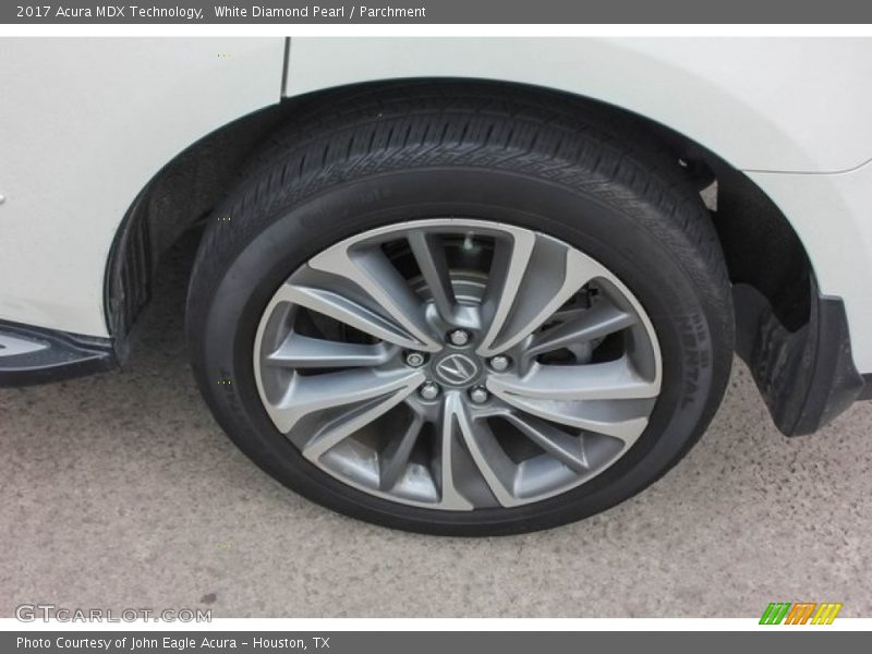 White Diamond Pearl / Parchment 2017 Acura MDX Technology