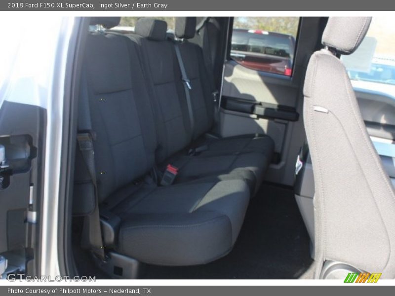 Ingot Silver / Earth Gray 2018 Ford F150 XL SuperCab