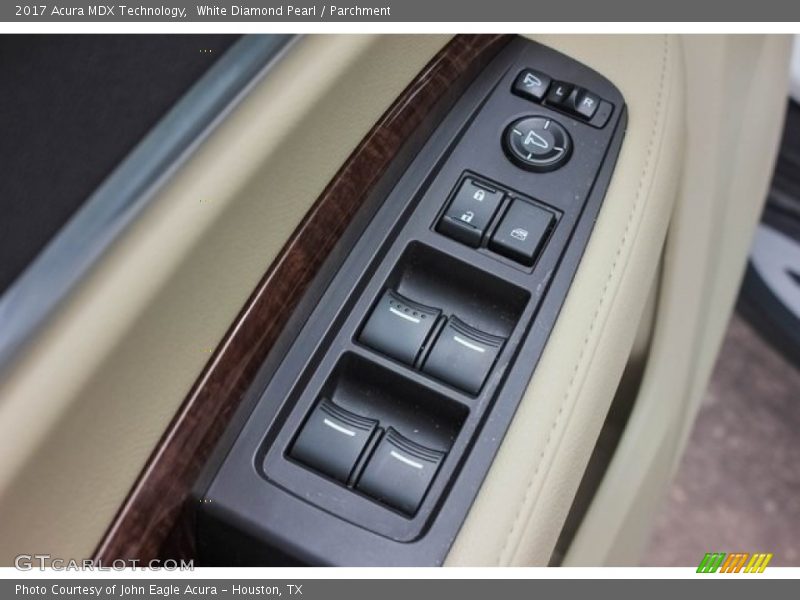 White Diamond Pearl / Parchment 2017 Acura MDX Technology