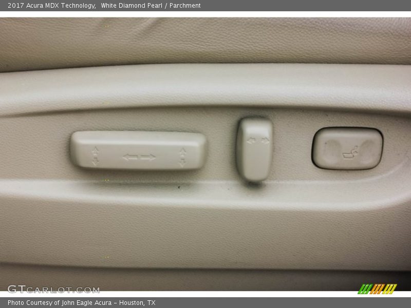 White Diamond Pearl / Parchment 2017 Acura MDX Technology