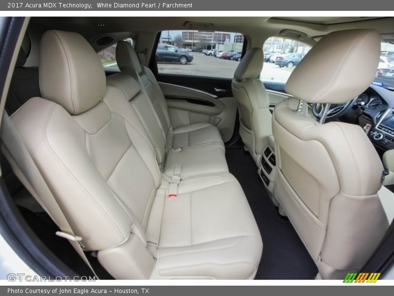 White Diamond Pearl / Parchment 2017 Acura MDX Technology