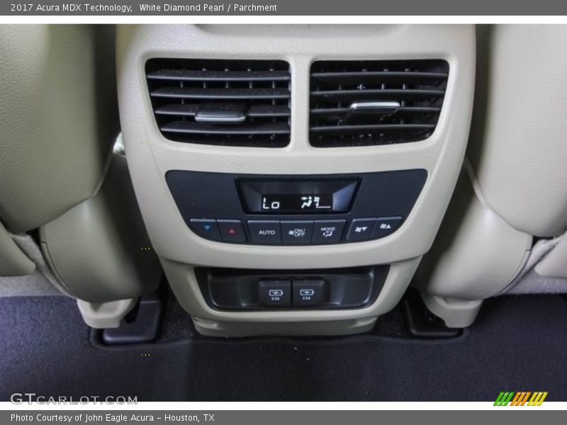 White Diamond Pearl / Parchment 2017 Acura MDX Technology