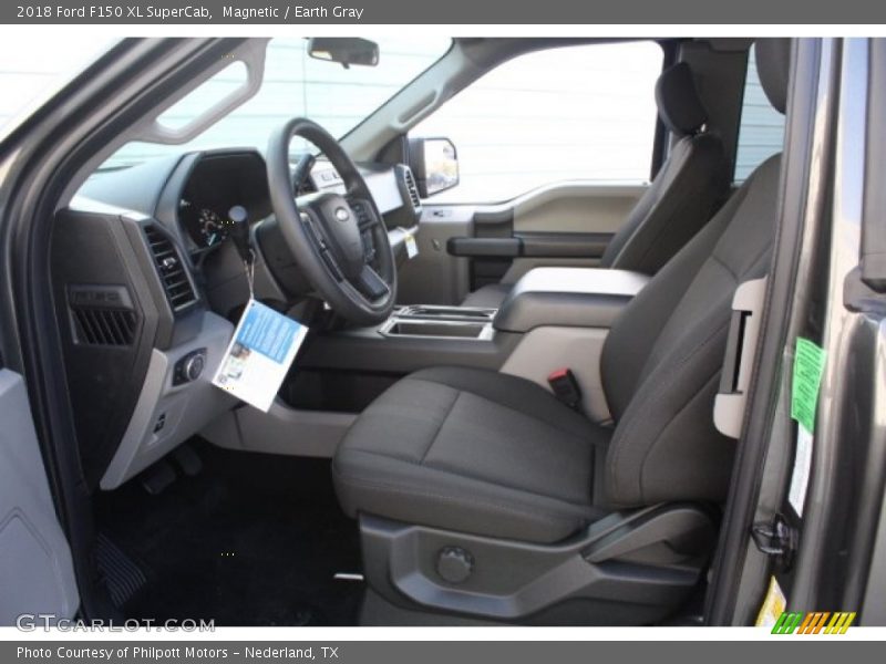 Magnetic / Earth Gray 2018 Ford F150 XL SuperCab