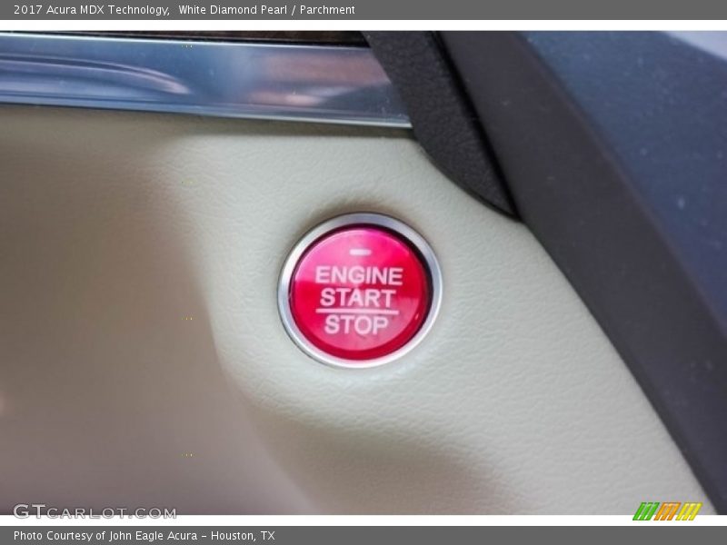 White Diamond Pearl / Parchment 2017 Acura MDX Technology
