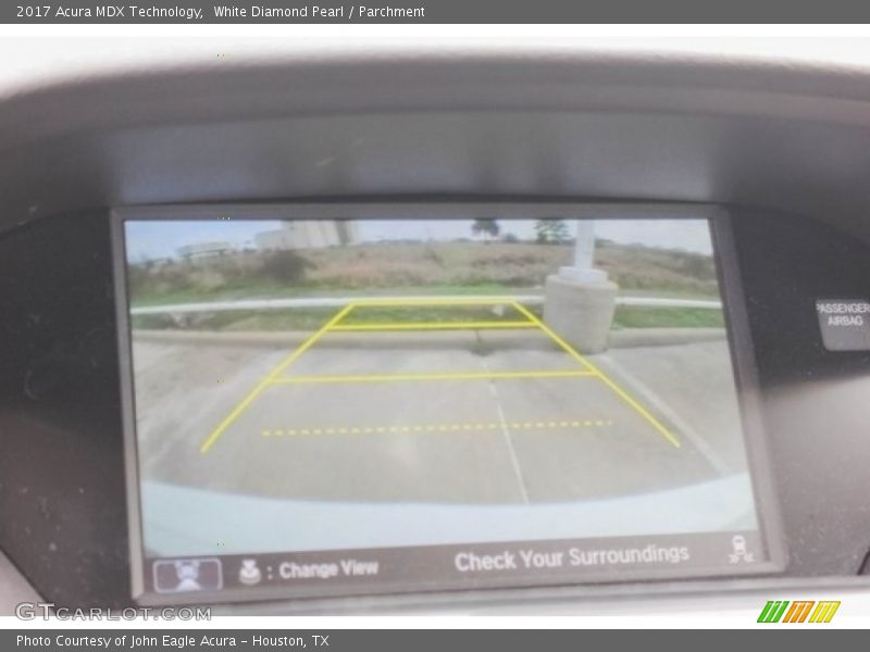 White Diamond Pearl / Parchment 2017 Acura MDX Technology