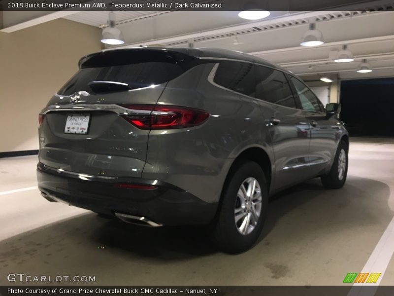 Pepperdust Metallic / Dark Galvanized 2018 Buick Enclave Premium AWD