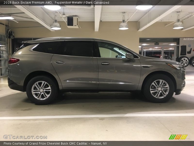 Pepperdust Metallic / Dark Galvanized 2018 Buick Enclave Premium AWD