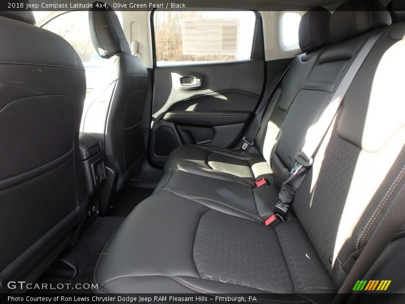 Olive Green Pearl / Black 2018 Jeep Compass Latitude 4x4