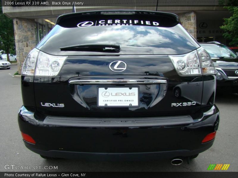 Black Onyx / Ivory 2006 Lexus RX 330 AWD