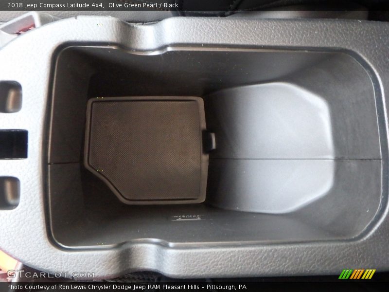 Olive Green Pearl / Black 2018 Jeep Compass Latitude 4x4